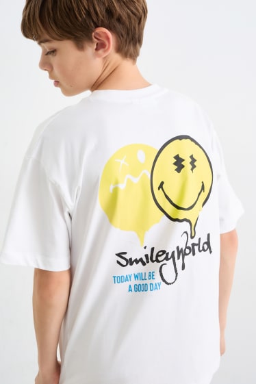 Nen/a - SmileyWorld® - samarreta de màniga curta - blanc