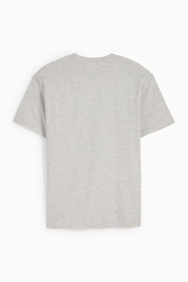 Herren - T-Shirt - hellgrau-melange