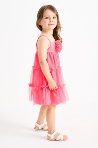 Kinder - Kleid - pink