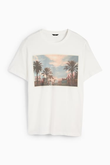 Uomo - T-shirt - bianco