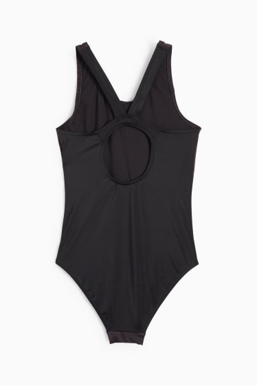 Children Girls - SmileyWorld® - swimsuit - LYCRA® XTRA LIFE™ - black