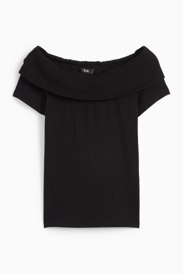 Mujer - Camiseta - negro