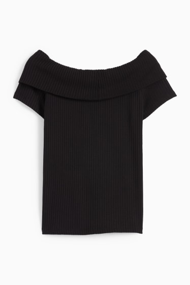 Mujer - Camiseta - negro