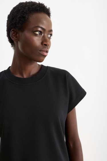 Kobiety - T-shirt basic - czarny