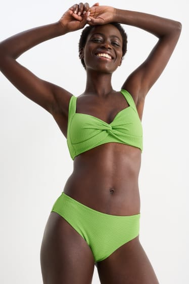 Mujer - Braguita de bikini - mid waist - LYCRA® XTRA LIFE™ - verde claro