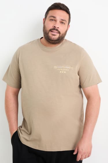 Hommes - T-shirt - taupe