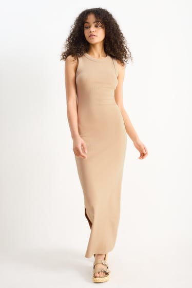 Teens & young adults - CLOCKHOUSE - bodycon dress - beige