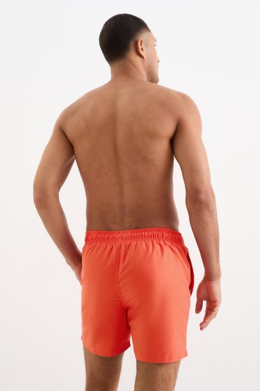 Men - Swim shorts - dark orange