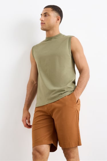 Heren - Tanktop - groen