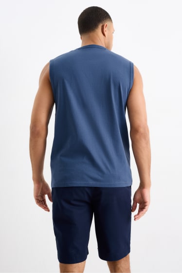 Hombre - Camiseta sin mangas - azul oscuro