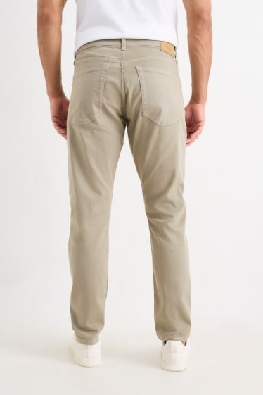 Hombre - Slim tapered jeans - Flex jog denim - COOLMAX® - LYCRA® - gris / verde