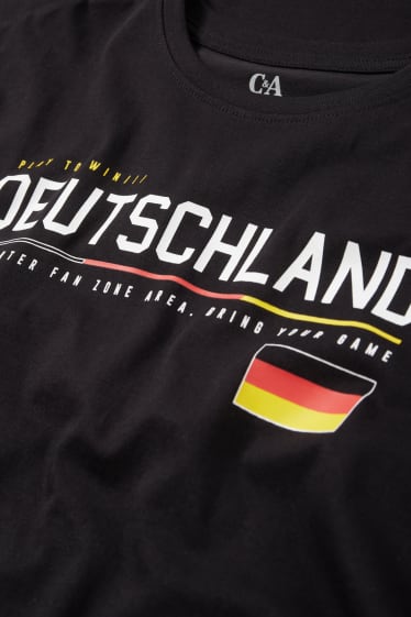 Bambini - Germania - maglia a maniche corte - nero