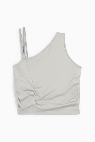 Women - CLOCKHOUSE - cropped top - gray