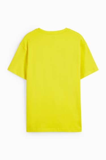 Kinderen - Voetbalschoenen - T-shirt - geel
