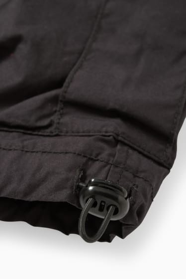 Uomo - Shorts cargo - nero