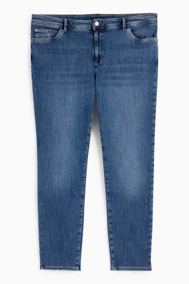 Dona - Skinny jeans - mid waist - One Size Fits More - texà blau