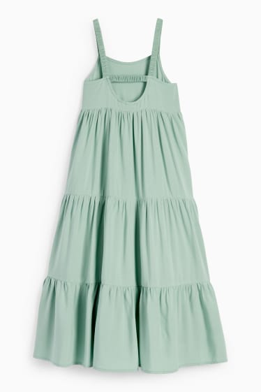 Kinder - Kleid - hellgrün