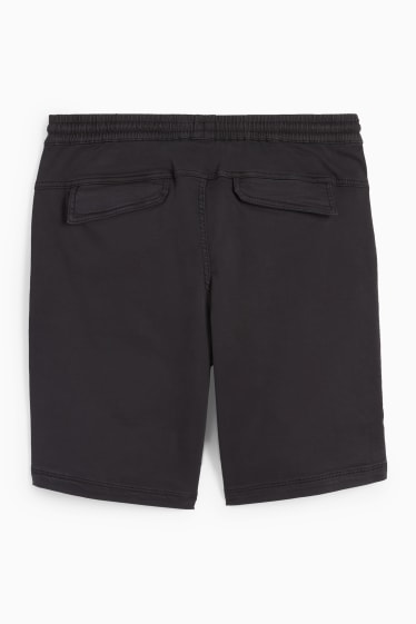Men - Cargo shorts - LYCRA® - black