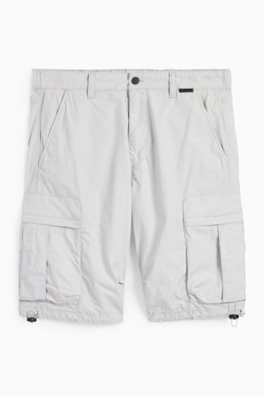 Hombre - Shorts cargo - gris claro