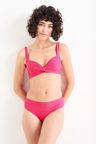 Kobiety - Dół od bikini - średni stan - LYCRA® XTRA LIFE™ - różowy