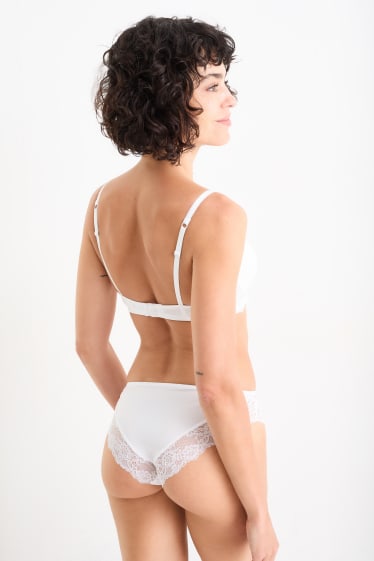 Femmes - Soutien-gorge avec armatures - FULL COVERAGE - ampliforme - blanc crème