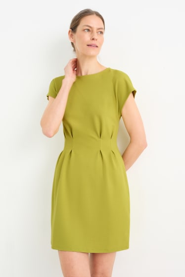 Mujer - Vestido fit & flare - verde