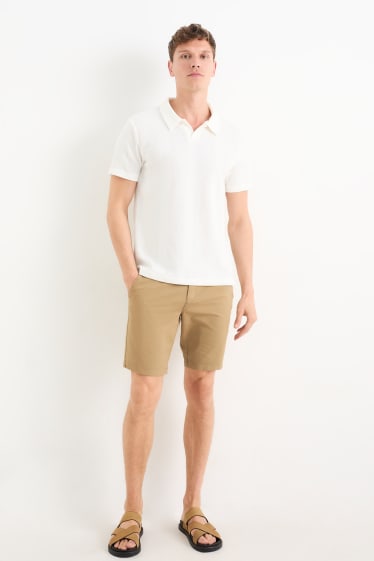 Uomo - Shorts - fFex - 4 Way Stretch - LYCRA® - beige