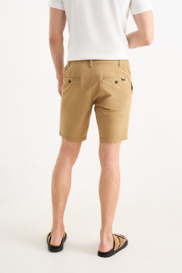 Hommes - Short - Flex - 4 Way Stretch - LYCRA® - beige