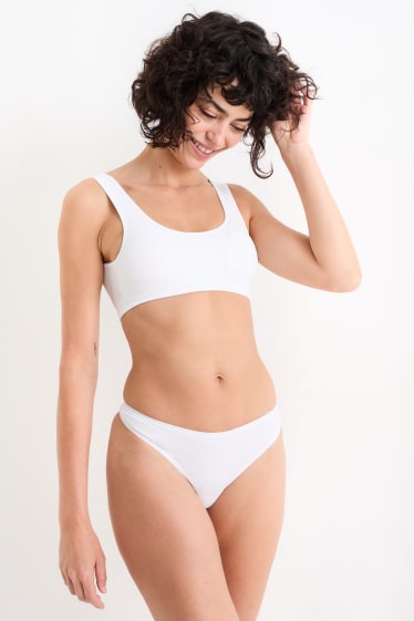 Dona - Paquet de 3 - tanga - blanc