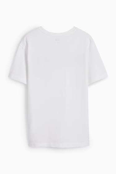 Dětské - Španělsko - tričko s krátkým rukávem - bílá