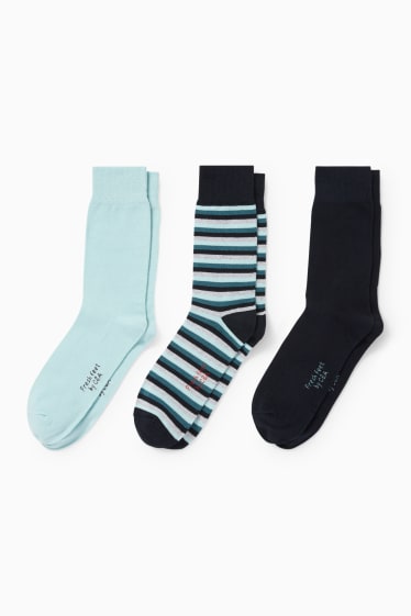 Home - Paquet de 3 - mitjons - àloe vera - negre