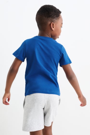 Dzieci - Piłka nożna - koszulka z krótkim rękawem - niebieski