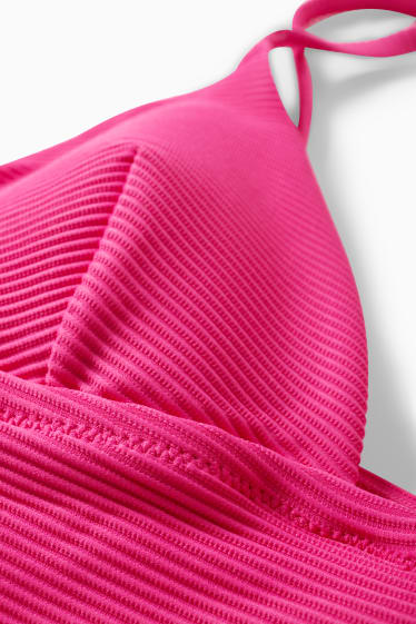 Kobiety - Góra od bikini - trójkątne miseczki - wyściełane - LYCRA® XTRA LIFE™ - różowy