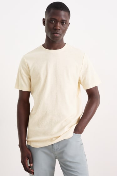 Hommes - T-shirt - beige clair