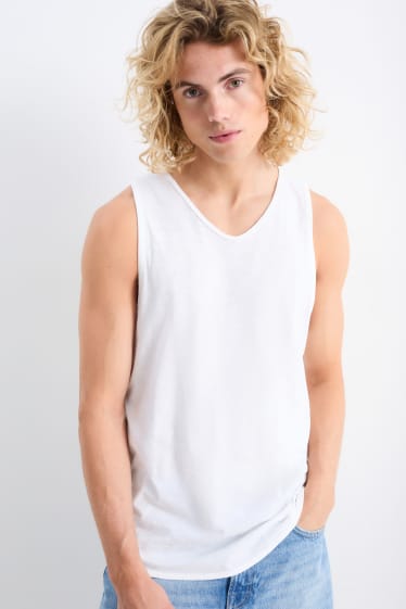 Herren - Tank Top - weiß