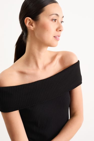 Mujer - Camiseta - negro