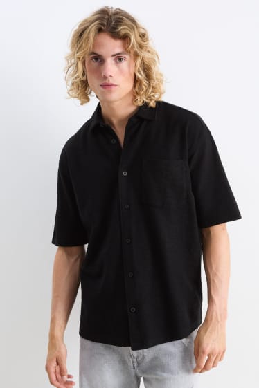 Home - Camisa - relaxed fit - Kent - negre