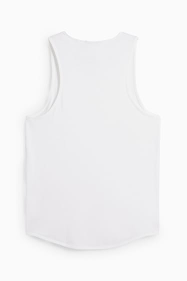 Men - Vest top - white