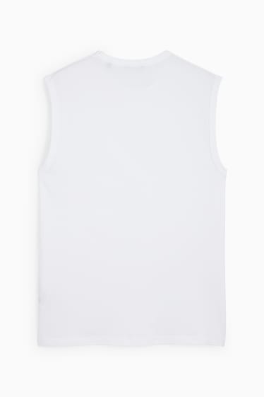 Home - Samarreta sense mànigues - blanc