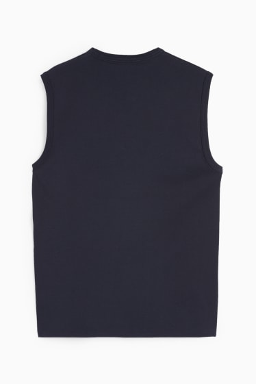 Men - Vest top - dark blue