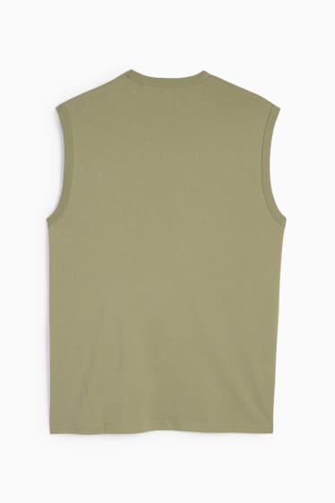 Heren - Tanktop - groen