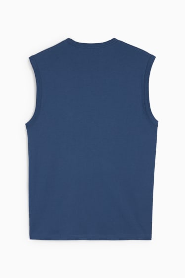 Men - Vest top - dark blue