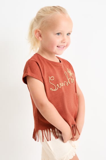 Niños - Sunshine - camiseta de manga corta - marrón