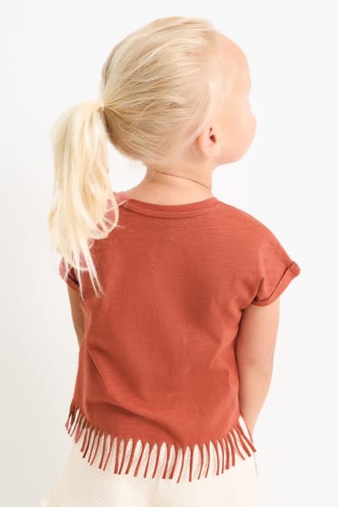 Children - Sunshine - short sleeve T-shirt - brown