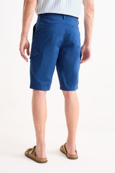 Hombre - Shorts cargo - azul oscuro