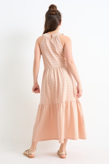 Kinder Mädchen - Kleid - rosa