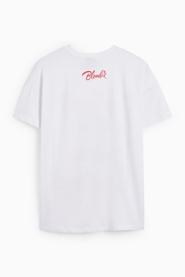 Mujer - CLOCKHOUSE - camiseta - Blondie - blanco