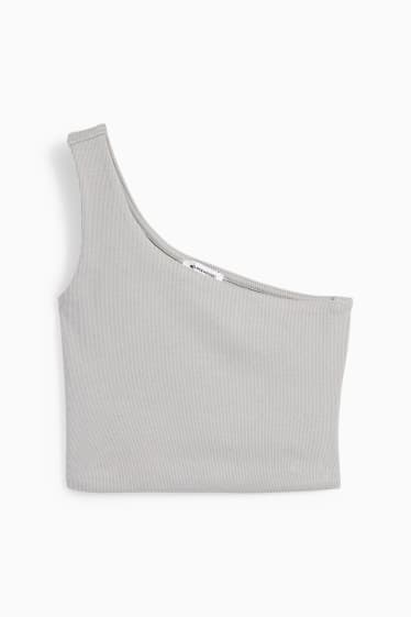 Dona - Top crop - gris