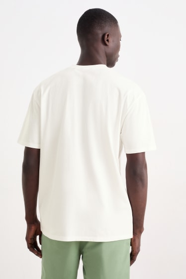 Hombre - Camiseta - blanco roto