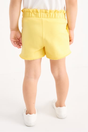Children - Pokémon - sweat shorts - yellow